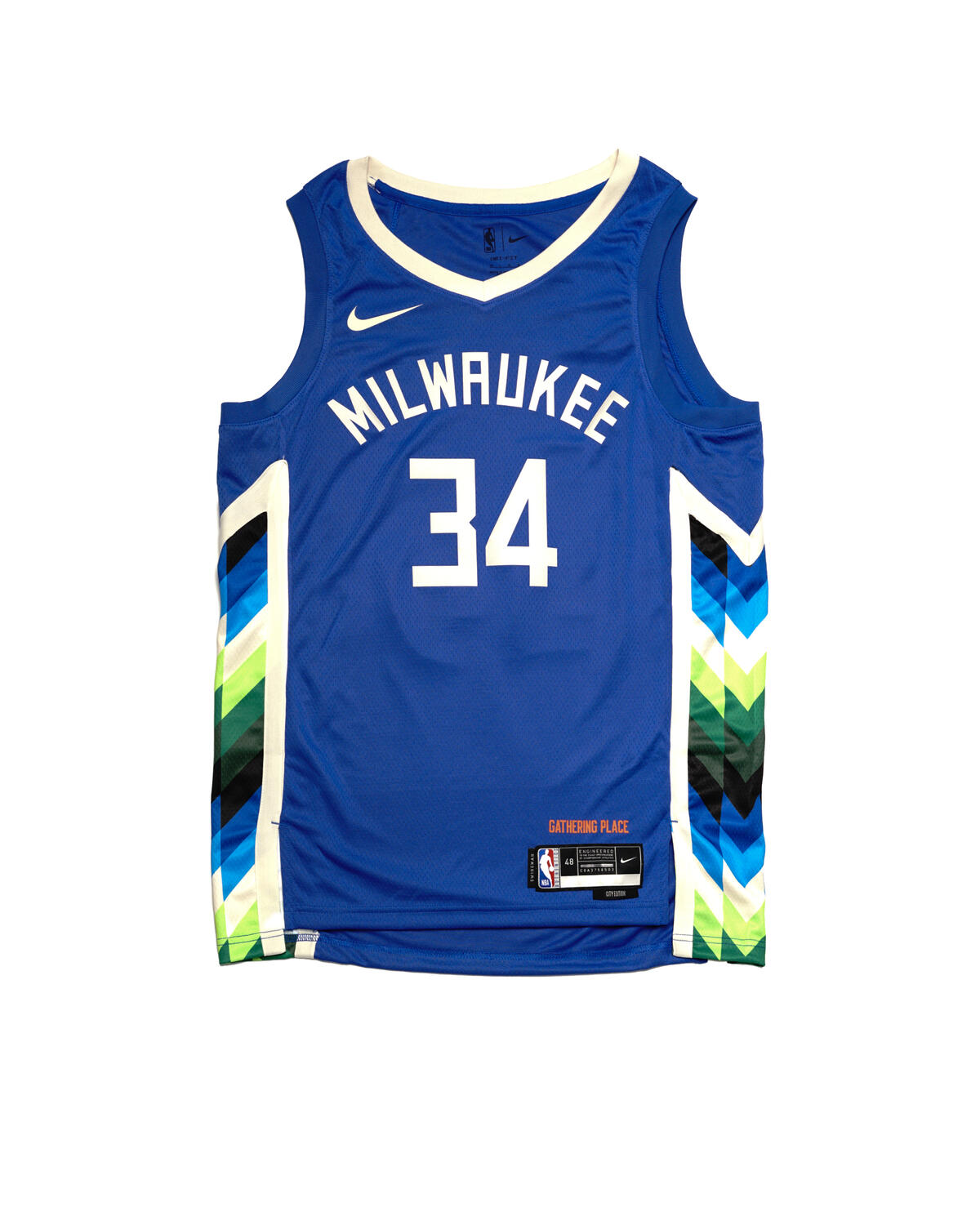 Nike MILWAUKEE BUCKS JERSEY CITY 22 DO9600480 AFEW STORE